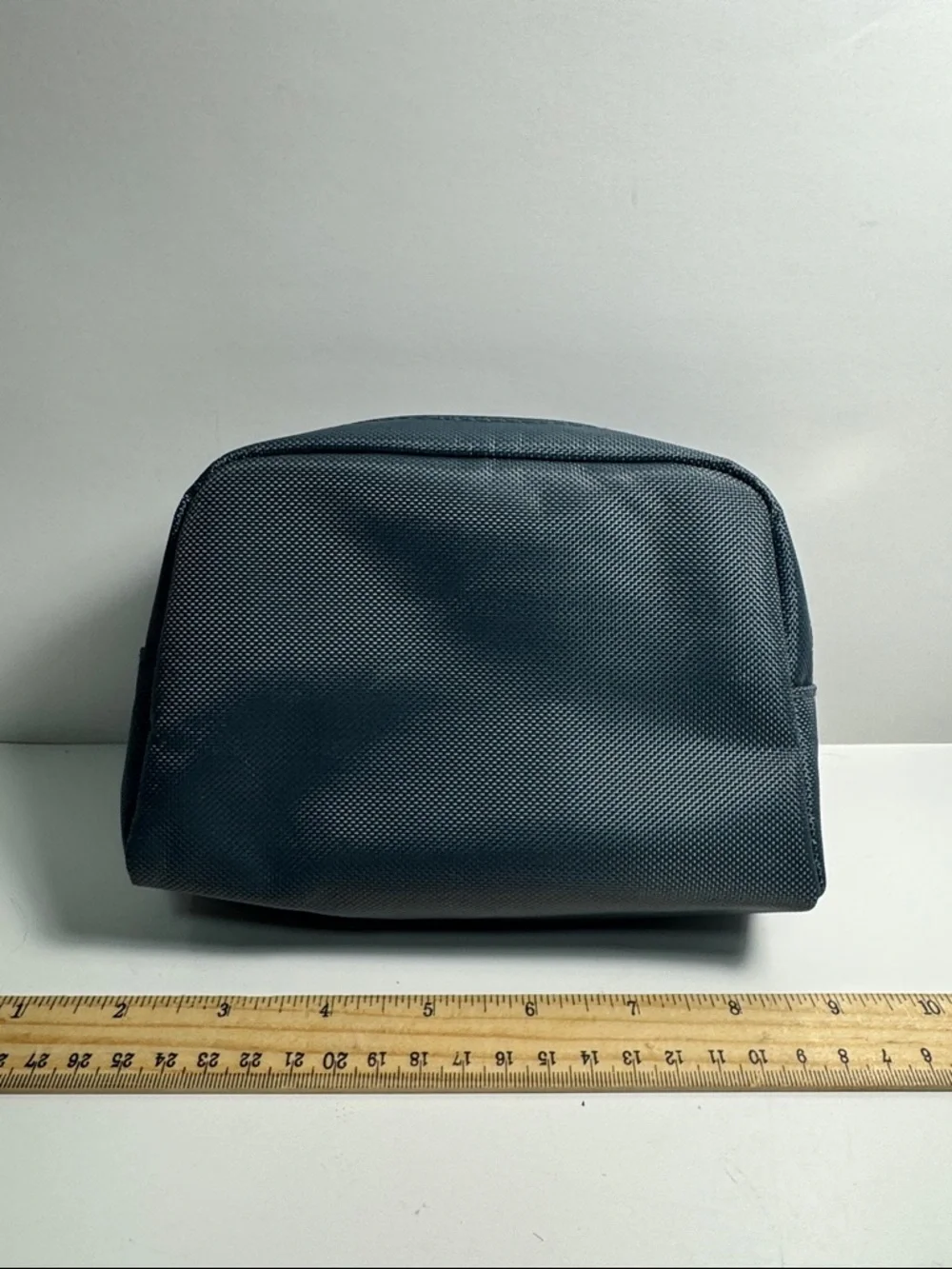 Tumi Slate Blue small Toiletry / misc makeup purse bag tumi for delta
